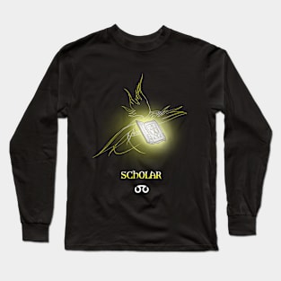 Scholar Fantasy Job Weapon Long Sleeve T-Shirt